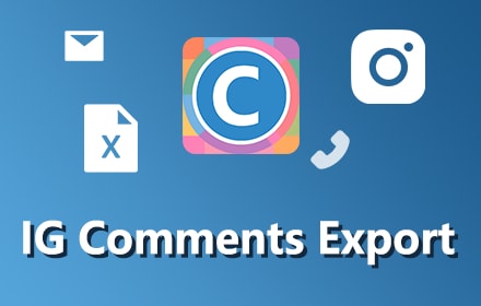 IG Comments Export